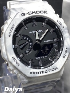 限定モデル 新品 CASIO カシオ 正規品 G-SHOCK ジーショック Gショック 腕時計 八角形 多機能 ホワイト カーキ 替えバンド ベゼル付き 防水