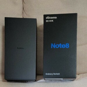SC-01K　 Galaxy Note8 箱と付属品　未使用　ギャラクシー　純正