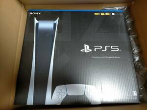 【新品、未使用、未開封】SONY PlayStation 5 プレイステーション5 PS5 本体 デジタルエディション（CFI-1100B01）