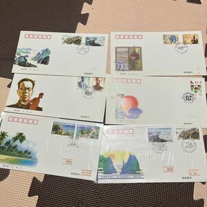 FDC0033 中国切手　初日カバー　1999-2000。6通