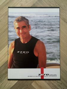 ★ジェリーロペス Zero Wetsuits 広告/ 簡単！入れるだけ額装セット Gerry Lopez ポスター風デザイン A4サイズ 送料230円～