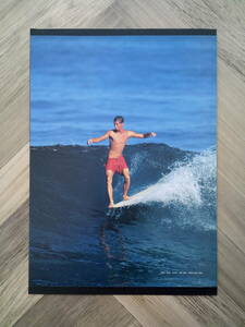 *jo L chu-da-Joel Tudor/ easy! inserting only frame set surfing hang five poster manner design A4 size postage 230 jpy ~