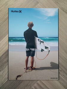 *Hurley Harley advertisement / easy! inserting only frame set poster manner design A4 size postage 230 jpy ~