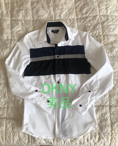 送料無料★DKNY★超美品★長袖シャツ