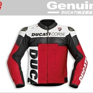 送料無料 ドゥカティ 純正 レザージャケットDC C5 メッシュ サイズ:50 Dainese ダイネーゼ社製 アルド・ドゥルディ 牛革 D-Skin使用の画像1