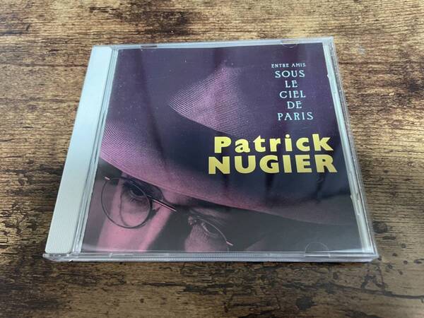 パトリック・ヌュジェCD「パリの空の下」シャンソン 廃盤●