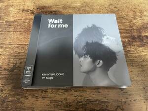 キム・ヒョンジュンCD「Wait for me」SS501 DVD付TYPE A韓国K-POP★