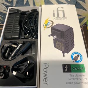 ifi audio iPower 5V 2.5A ローノイズACアダプター 美品