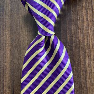 VALENTINO Valentino галстук лиловый × Gold 