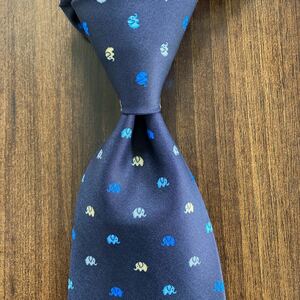 JIM THOMPSON Jim Thompson necktie navy print pattern ..