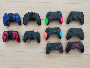 お値下げ♪ゲームコントローラー ジャンク品 10個セット