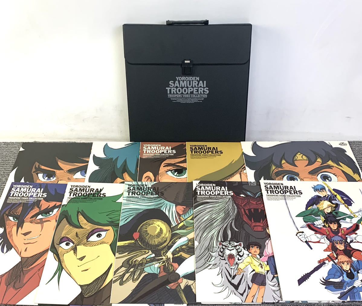 公式ショップ】 鎧伝サムライトルーパー レーザーディスク 特製収納