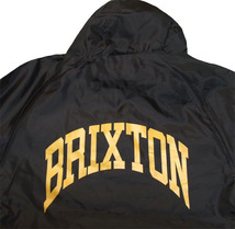 BRIXTON ブリクストン Forte V Hood ジャケット コーチ サイズ S ブラック 黒_画像4