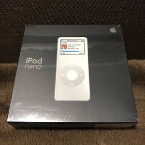未開封 iPod nano Apple 第1世代 1GB White ホワイト 白 MA350J/A