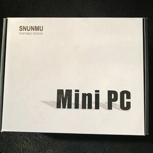  【新品未使用未開封】SNUNMUミニPC Windows10Pro Celeron N3350 2.4GHz DDR3 4GB 