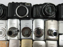 (2474)ジャンク カメラ Canon PowerShotG10 IXY10S IXYDIGITAL920IS 等 キヤノン まとめて 大量セット 55台 動作未確認 同梱発送不可_画像4