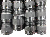 (2524)ジャンク EFレンズ Canon 28-80mm 3.5-5.6Ⅱ 80-200mm 4.5-5.6 等 まとめて 大量セット 50本 動作未確認 同梱発送不可_画像7