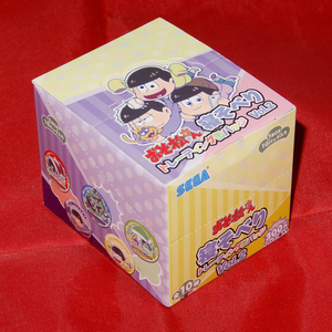 【未開封】バッヂ　 おそ松さん 寝そべりトレーディング缶バッジ Vol.2　10パック入りBOX