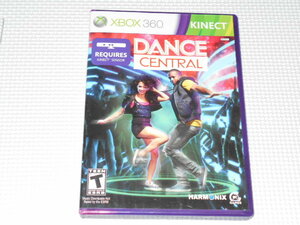 xbox360★DANCE CENTRAL 海外版 ケース痛み★箱付・説明書付・ソフト付