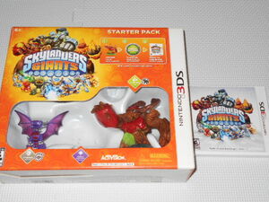 3DS*SKYLANDER'S GIANTS STARTER PACK overseas edition figure 1. lack of * box attaching * instructions attaching * soft attaching 