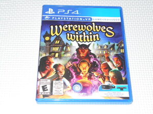 PS4★Werewolves Within 海外版★箱付・ソフト付