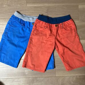 130センチ ハーフパンツ 2枚セット