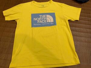 ★THE NORTH FACE/ザノースフェイス　Tシャツ★黄色　イエロー　半袖　 Mサイズ　アメカジ　古着　半袖Tシャツ