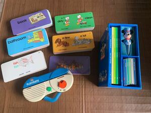 * Disney world wing lishu* English system -stroke - Lee book Play Mate to-ka long card child intellectual training toy reproduction verification settled 