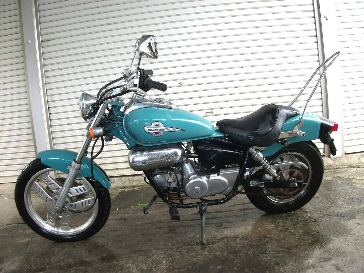 0222-1】ホンダ V50 マグナ マグナ50 純正シーシーバー バックレスト