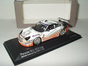 PMA Porsche 911 GT3 CUP #2 2004 Michelin Supercup Spa V.ICKX / ポルシェ特注 ミニチャンプス 2004 ポルシェ 911 GT3 カップ (1:43 ) 