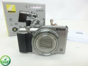 【H-8853】Nikon ニコン COOLPIX クールピクス A900 NIKKOR 35X 4.3-151mm 1:3.4-6.9 デジカメ 説明書付 本体 現状品【千円市場】