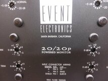 【N-2505】EVENT ELECTRONICS POWERD MONITOR 20/20P スピーカー パワードモニタースピーカー ペア 現状品【千円市場】_画像8