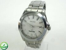 【H-8917】1円 稼働品 SEIKO セイコー GS グランドセイコー 8J56-8020 腕時計 クォーツ 現状品【千円市場】_画像1