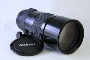 光学きれい★ニコン Nikon AI-S Nikkor 300mm F4.5★極薄クモリ★11952