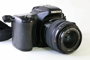 ジャンク★ペンタックス PENTAX *ist DS ボディ+SMC PENTAX-DA 18-55mm F3.5-5.6 AL★13473