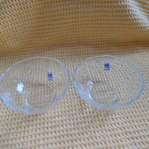 ガラス皿 小鉢 新品 未使用