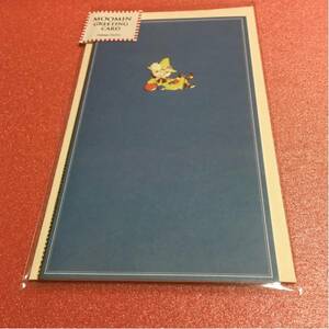  new goods snaf gold greeting card letter envelope Moomin 