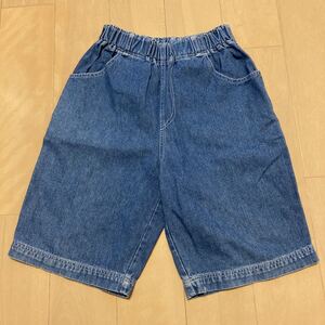 デニムハーフパンツ キッズ/130 デニムハーフパンツ