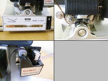 動作動画あり! ジャンク GOKO EDITOR VIEWER DUAL -8 G-2002 8mm スプライサー デモフィルム まとめ売り 映写機 編集機 簡易動作確認済 W02_画像3