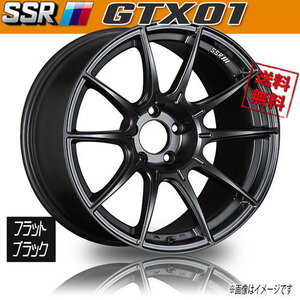 ホイール新品 1本のみ SSR GTX01 フラットブラック 19インチ 5H120 8.5J+38 業販4本購入で送料無料