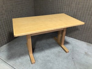 KG050193 関家具 ダイニングテーブル DT115 アモルⅡタモ天然木 直取り歓迎 W1150×D650×H655