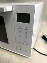 SG051079 1円～ 美品 2021年製 Panasonic オーブンレンジ NE-FS300-W 電子レンジ ホワイト 23L たて開き 動作確認済み パナソニック_画像4