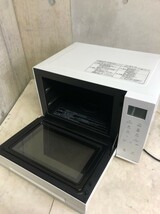 SG051079 1円～ 美品 2021年製 Panasonic オーブンレンジ NE-FS300-W 電子レンジ ホワイト 23L たて開き 動作確認済み パナソニック_画像5