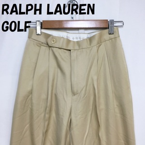 【人気】RALPH LAUREN GOLF / ラルフローレン ゴルフ パンツ チノパン ベージュ サイズ9 レディース/S4212