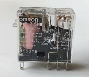 50個入りセット 新品★ OMRON ミニパワーリレー【G2R-2-SN】AC100/110V