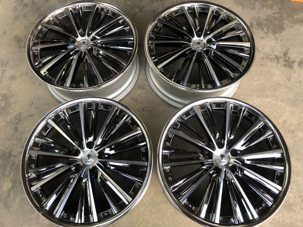 深リム】2ピース Kranze クレンツェ WEAVAL 20インチ 20inch × 8.5 J