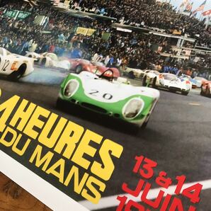 ポスター★1970年 ル・マン24時間レース ★24 Heures du Mans/ユノディエール/ポルシェ/フェラーリvsフォードの画像4