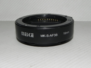 Meike MK-S-AF3B 接写リング マクロエクステンション チューブ16mm