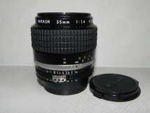 ニコン NIKON NIKKOR Ai-s 35mm F1.4 レンス゛_画像1