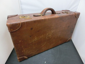  used present condition goods Tokyo Ise city .ISETAN original leather attache case bag bag 